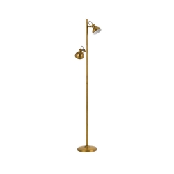 CARSON FLOOR LAMP - Antique Brass - Click for more info